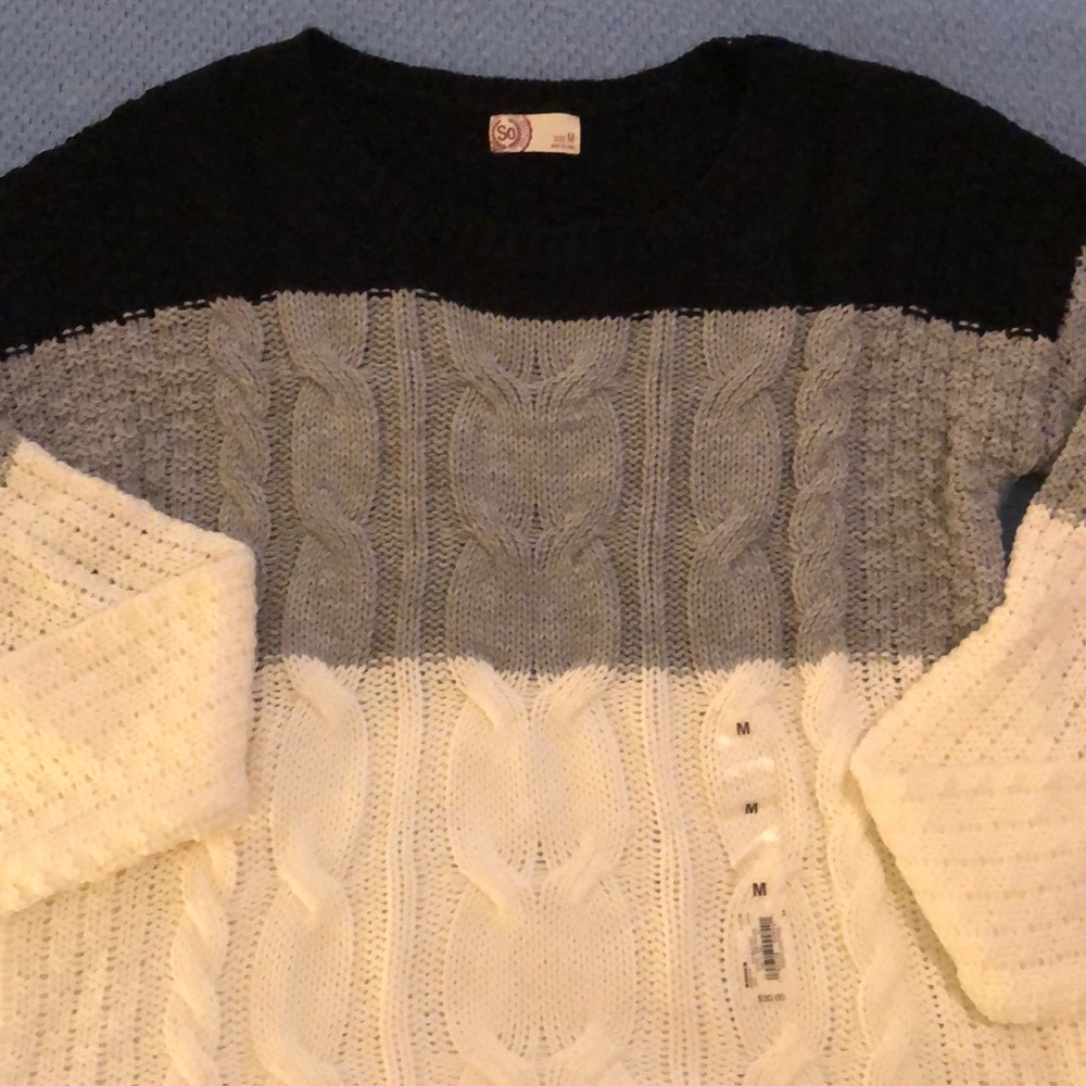 SO SWEATER med NWT